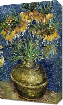 Obrázok produktu pre Obraz 30 x 50 cm Imperial Fritillaries, Van Gogh Vintage do obývacej izby