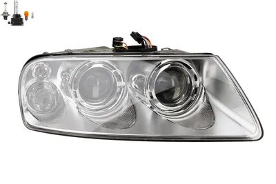 Produktbild von Scheinwerfer passend für VW Touareg 7L 10/02-12/06 rechts + Leuchtmittel 7L6941018BG Johns