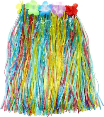 Immagine prodotto di Gonna hawaiana, HAWAII - colorata 40 cm