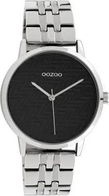 Produktbild von Oozoo - Damenuhr - C10556 - Silber Schwarz