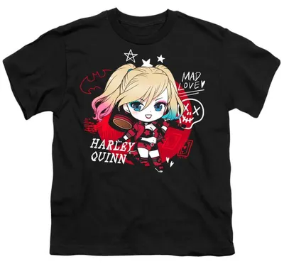 Image de T-shirt Batman pour enfants, modèle TV37109 (taille 152-158), couleur noire