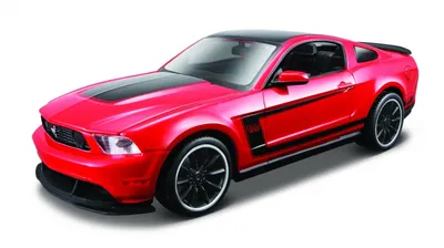 Produktbild von Maisto - Ford Mustang Boss 302, rot, Fließband, 1:24