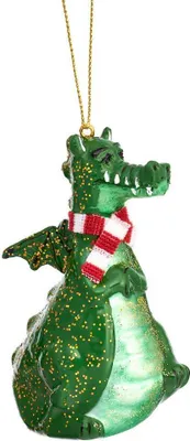 Produktbild von Drache mit Schal Weihnachtskugel - Sass & Belle