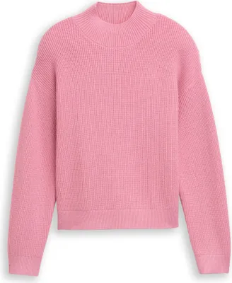 Produktbild von Strickpullover mit Stehkragen