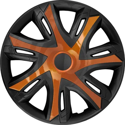 2 Copricerchi Per Camion/Rimorchio 22.5 Pollici – Gialli, In Plastica, Aperti, Con Foro Centrale