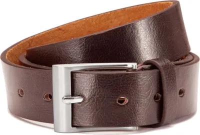 Produktbild von Herren Leder Gürtel Kunst-Leder 30602 Braun 105 cm