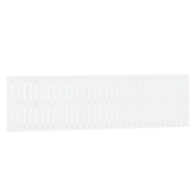Produktbild von Wand-Kopfteil Weiß 204x3x60 cm Massivholz Kiefer