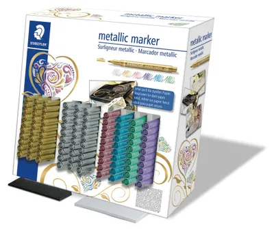Produktbild von Staedtler Display Metallic-Marker Staedtler