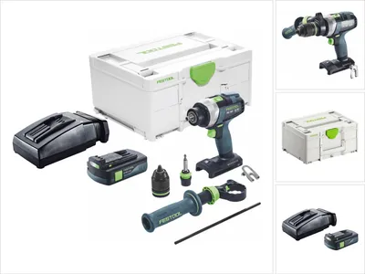 Produktbild von Festool TDC 18/4 I-Basic Akku Bohrschrauber 18 V 75 Nm Brushless + 1x Akku 3,0 Ah + Ladegerät + Systainer