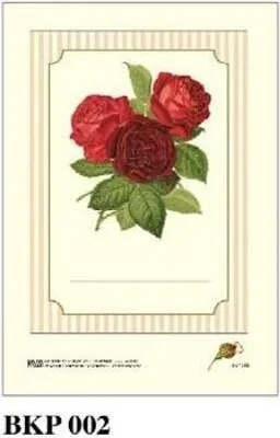 Produktbild von Dekorative Aufkleber BKP 002 Rose 6pcs ROSSI