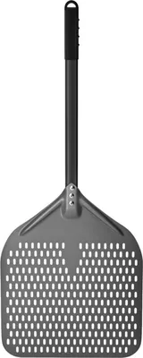 Produktbild von Pizzaschieber 14 Zoll Perforiert Aluminium Silikongriff 88 cm Obligatorische