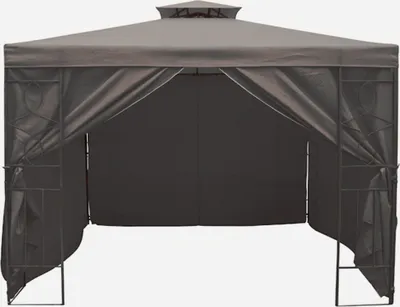 Produktbild von 4x Seitenteile Pavillion 3x3 für Dach PAVILLON Seite Seitenwände Klettverschluss