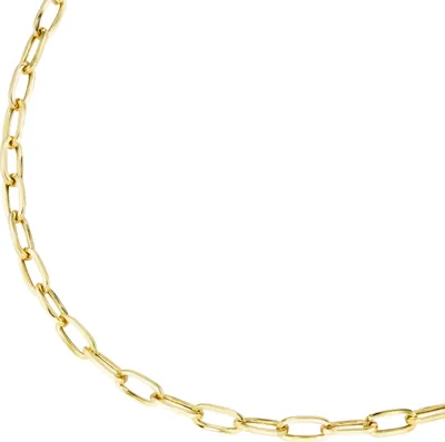 Produktbild von Kette Smart Jewel Glieder oval, Silber 925 Gold 45 cm