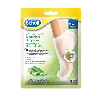 Obrázok produktu pre Scholl, Intensywnie odżywcza maska do stóp, 1 para (PRODUKT Z NIEMIEC)