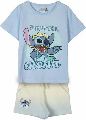 Produktbild von Disney Stitch Kinder Set JoggerSweat-Set für Uni 12 Jahre