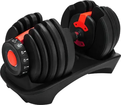 Productafbeelding van Halters - Verstelbare dumbell - Halterset verstelbaar - 24 KG - Fitnessapparatuur - Vanaf 2,5 KG