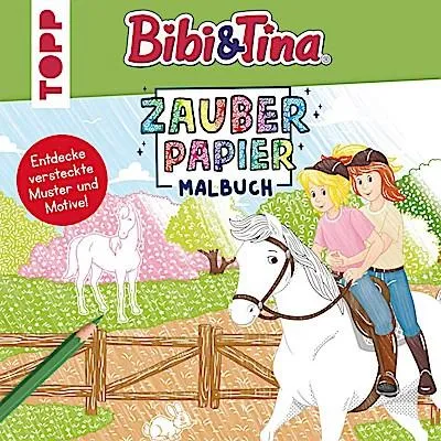 Immagine prodotto di Libro da colorare "Carta magica" di Bibi & Tina
