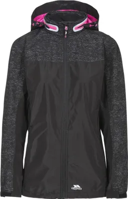 Produktbild von Trespass Damen Jacke Attraction TP4192 (2XS) (Schwarz/Reflektierender Druck)