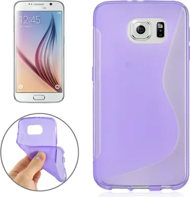 Produktbild von Handyhülle TPU-Schutzhülle für Samsung Galaxy S6 SM-G920F Lila / Violett