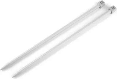 Produktbild von Stricknadeln Aluminium gerade 35cm Stärke 2-10 mm 1 Paar