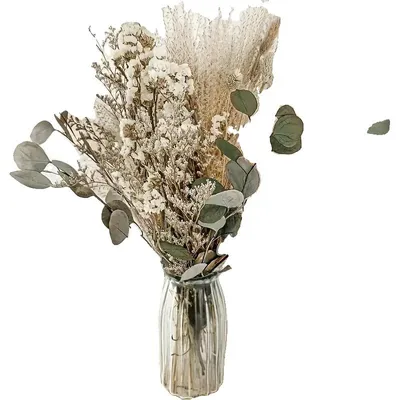 Image de Fleurs séchées conservées, bouquet élégant, décoration polyvalente, A