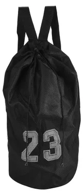 Obrázok produktu pre Basketbal, futbal, futbal, tréning, tréning, sieťový batoh, taška cez rameno so sťahovacou šnúrkou (čierna)