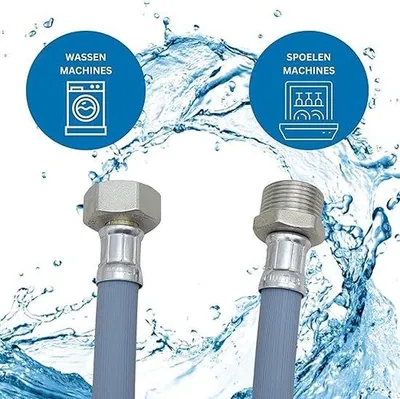 Obrázek produktu pro Bezpečnostní hadice, 5 m, pro pračky a myčky nádobí