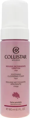 Obrázok produktu pre Collistar Soothing Cleansing Foam zklidňující čisticí pěna 180 ml