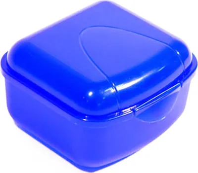 Produktbild von Klipp-Box 13 x 12 x 8 cm farb. sort., 12 Stück