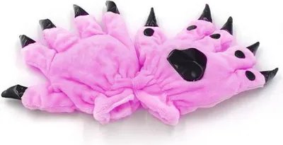 Zdjęcie produktu dla rękawiczki kigurumi onesie pazury ciemny różowy