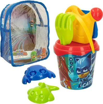 Immagine prodotto di Colorbaby Pj Masks Set da spiaggia con accessori e zaino multicolore Taglia unica