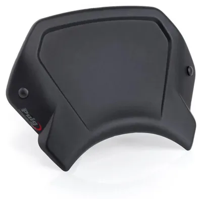 Produktbild von PUIG 9800N ALU Frontplatte passend fuer DUCATI SCRAMBLER DESERT SLED Schwarz