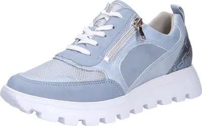 Produktbild von Waldläufer H-Ajala sky Damen Sneaker low in Blau, Größe 6.5