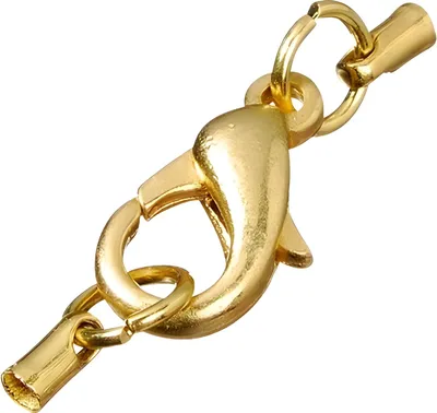 Produktbild von Komplettverschluss 25 cm Hülsenstärke: Ø 13 mm Metall goldfarben