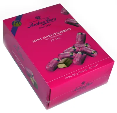 Produktbild von Anthon Berg Mini Marcipanbrød 30er