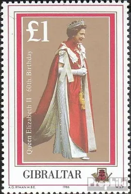Produktbild von Briefmarken Gibraltar 1986 Mi 511 (kompl.Ausg.) postfrisch Elizabeth
