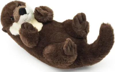 Produktbild von Kuscheltier Otter braun 23 cm Plüschotter gerollt
