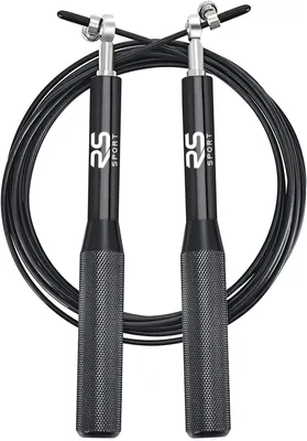 Productafbeelding van Professionele Springtouw met 2 Verstelbare Kablens voor Fitness