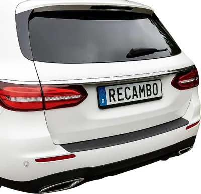 Immagine prodotto di Protezione per il bordo del bagagliaio in ABS, compatibile con Mercedes Classe E Station Wagon | S213 | Anno di produzione dal 2016 in poi
