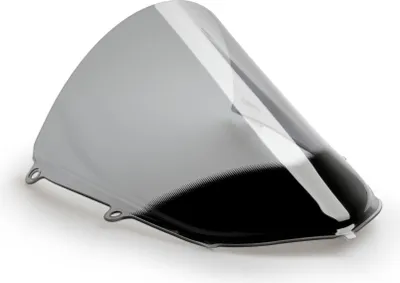 Imagen del producto de Visera Puig R-Racer, color ahumado claro, homologada ABE, para Yamaha
