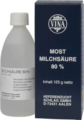 Produktbild von Milchsäure 80% - 104 ml (125g)
