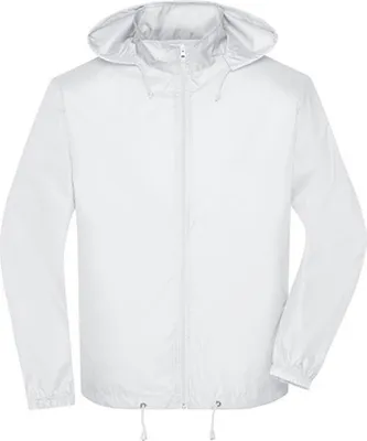Produktbild von James+Nicholson JN1132 | Men`s Promo Jacket / Wind- und wasserabweisend - Farbe: White - Größe: M