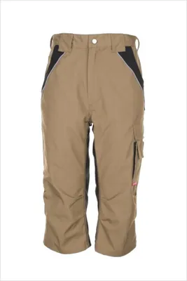 Produktbild von Planam  Plaline 3/4 Hose sand/schwarz Gr. 4XL, 2554068