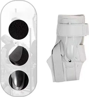 Obrázek produktu pro INF Sportovní ortéza na kotník Šedá XL