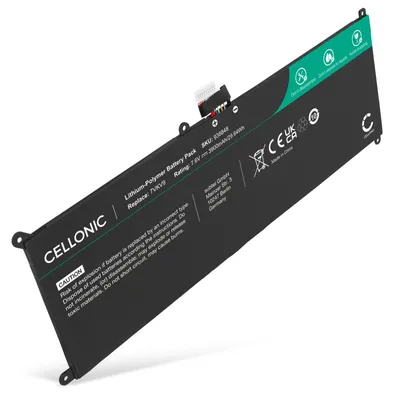 Produktbild von CELLONIC 1x Akku für Notebook Kompatibel mit Dell XPS 12, XPS 12 9250, XPS 12 9250 4K, T02H001 - (3900mAh, 7.6V)