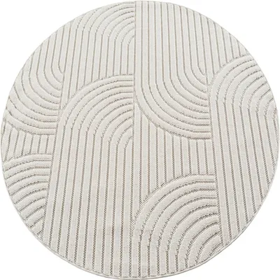 Obrázok produktu pre 120x120 cm Kusový koberec Helix 2201 cream kruh