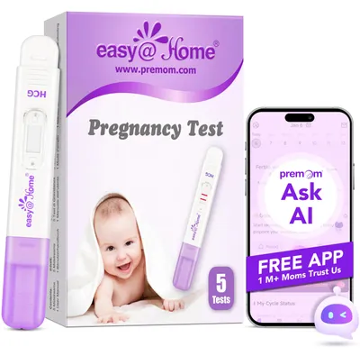 Produktbild von Frühe Schwangerschaftstests - 5 Stück Zuverlässige HCG-Tests