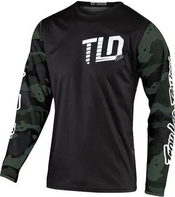 Produktbild von Troy Lee Designs Herren Jersey GP , Camo - Grün Schwarz, S
