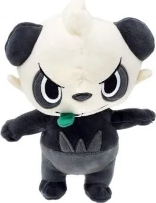 Produktbild von Jazwares Pancham Pokémon Plüschtier 20 Cm Schwarz  Schwarz One Size