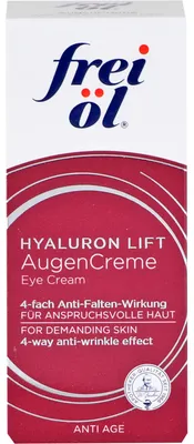Produktbild von frei öl Anti Age Hyaluron Lift Augencreme, 15 ml CRE
